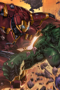 Iron Hulkbuster Vs Hulk