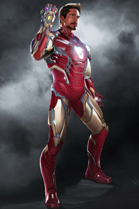 Iron Man 2020 Art (540x960) Resolution Wallpaper