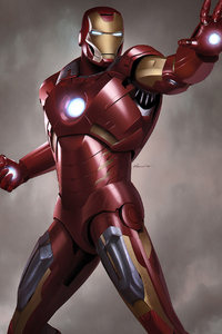 Iron Man 2020 New Art 4k (240x320) Resolution Wallpaper