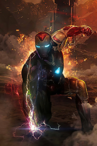 Iron Man 2021 4k (320x568) Resolution Wallpaper