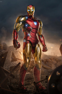 Iron Man 2021 5k (320x568) Resolution Wallpaper