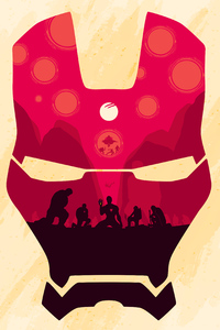 Iron Man 4k Mask (1440x2560) Resolution Wallpaper
