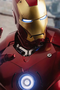 Iron Man 4k Ready (640x960) Resolution Wallpaper