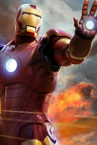 Iron Man 5k 2018 (640x1136) Resolution Wallpaper