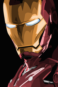Iron Man 5k Artwork 2018 (640x1136) Resolution Wallpaper