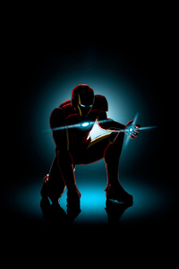 Iron Man A Legend Never Dies (1242x2668) Resolution Wallpaper