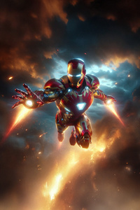 Iron Man Armored Legacy (1125x2436) Resolution Wallpaper