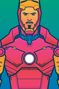 Iron Man Art 8k