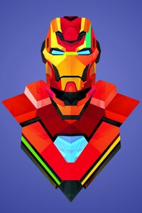 480x854 Iron Man Art Abstract