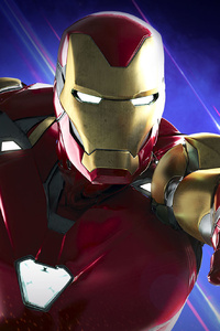 Iron Man Avengers Endgame 2019 New (240x400) Resolution Wallpaper