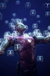 Iron Man Avengers Endgame 4k Art (240x320) Resolution Wallpaper