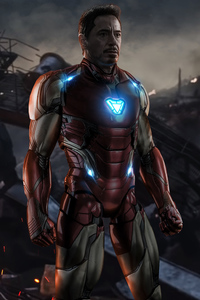 Iron Man Avengers Endgame (480x854) Resolution Wallpaper