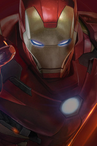 Iron Man Blaster (1080x1920) Resolution Wallpaper