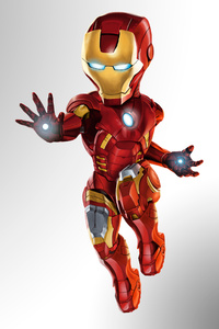 Iron Man Character Design (480x854) Resolution Wallpaper