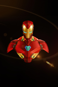 Iron Man Command (320x480) Resolution Wallpaper