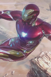Iron Man Concept Art (480x854) Resolution Wallpaper