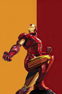 Iron Man Conquest (1280x2120) Resolution Wallpaper