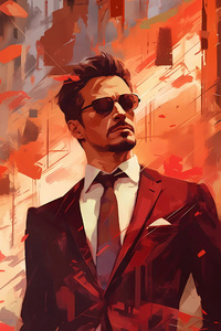 Iron Man Dominance (240x400) Resolution Wallpaper