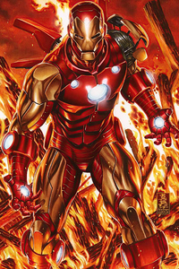 Iron Man Fan Artwork 4k (750x1334) Resolution Wallpaper