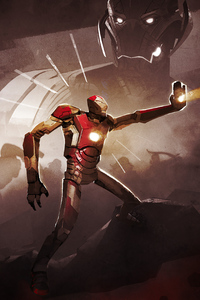 Iron Man Fan Made Art 2020 (1125x2436) Resolution Wallpaper