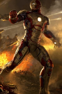 1080x2280 Iron Man Fanart