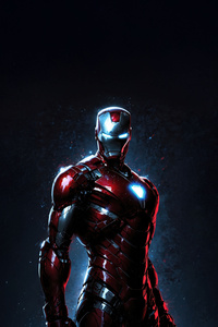 Iron Man Guardian Of The Night (1440x2560) Resolution Wallpaper