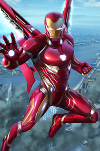 Iron Man Infinity War Artwork (240x320) Resolution Wallpaper