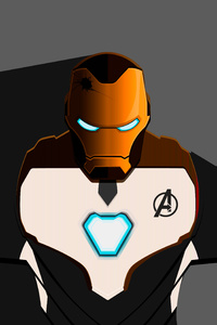 Iron Man Mark 50 Avengers Endgame (240x400) Resolution Wallpaper