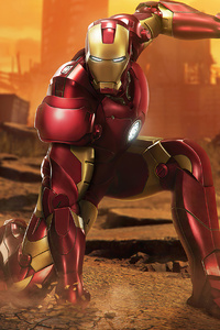 800x1280 Iron Man Marvels Avengers 4k 2022