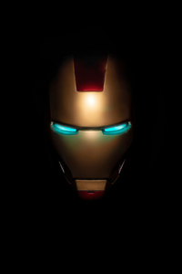1080x2280 Iron Man Mask 4k