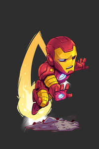 Iron Man Minimal Art