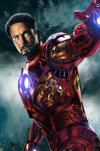 Iron Man New Art 2018 (240x400) Resolution Wallpaper