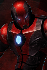Iron Man New Art (1080x2160) Resolution Wallpaper