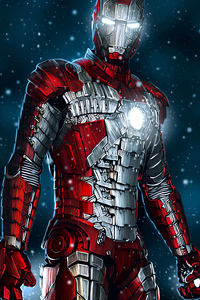 Iron Man New Digital Art (1280x2120) Resolution Wallpaper