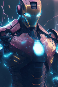 Iron Man New Suit 5k (720x1280) Resolution Wallpaper