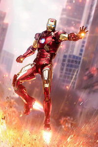 Iron Man No More Mercy 5k (360x640) Resolution Wallpaper