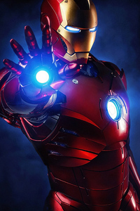 Iron Man Stay Away (480x854) Resolution Wallpaper