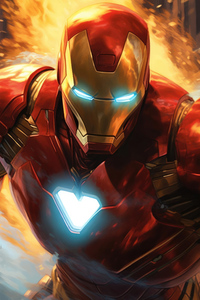 Iron Man Suit Up 4k (320x480) Resolution Wallpaper