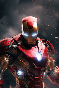 Iron Man Tech Armor Suit Unleashed (1280x2120) Resolution Wallpaper