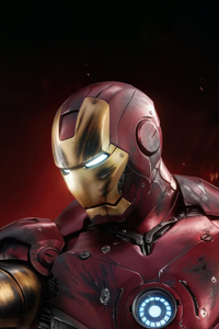 Iron Man The Future Unveiled (240x400) Resolution Wallpaper