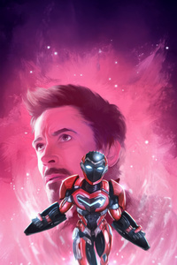 Iron Man The Heart Shaped Hero (800x1280) Resolution Wallpaper