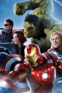 Iron Man Thor Captain America Black Widow Hawkeye