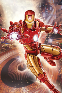 Iron Man Tony Stark 4k 2020 (320x568) Resolution Wallpaper