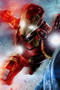 Iron Man Vs Batman 4k (640x960) Resolution Wallpaper