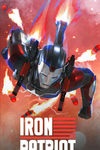 Iron Patriot (1440x2960) Resolution Wallpaper