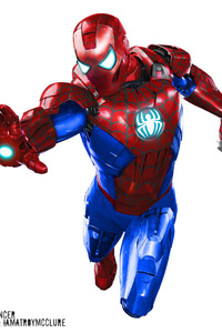 Iron Spider Man Suit 4k