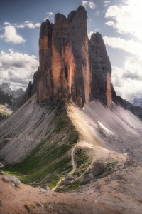 Italy Mountains Landscape 5k (1080x2160) Resolution Wallpaper
