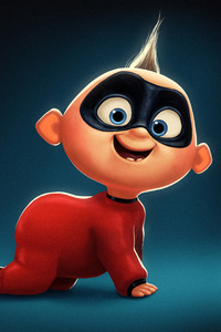 Jack Jack Parr In The Incredibles 2 2018 (640x960) Resolution Wallpaper
