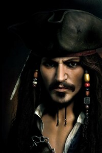 Jack Sparrow (1080x2160) Resolution Wallpaper