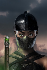 Jade In Mortal Kombat 2 Movie (750x1334) Resolution Wallpaper